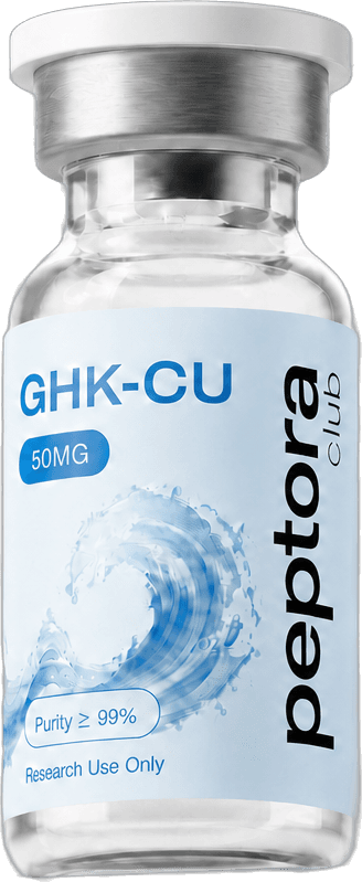 GHK-Cu 50mg research vial, blue label