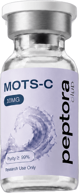 MOTS-C 10mg research vial, lavender label