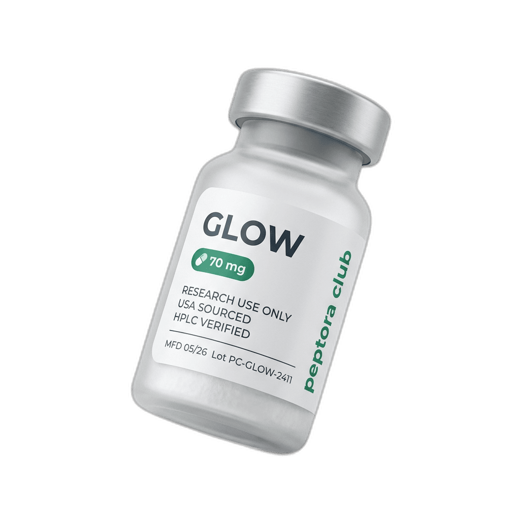 GLOW research vial